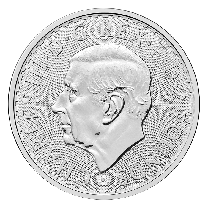 Silver Britannia obverse