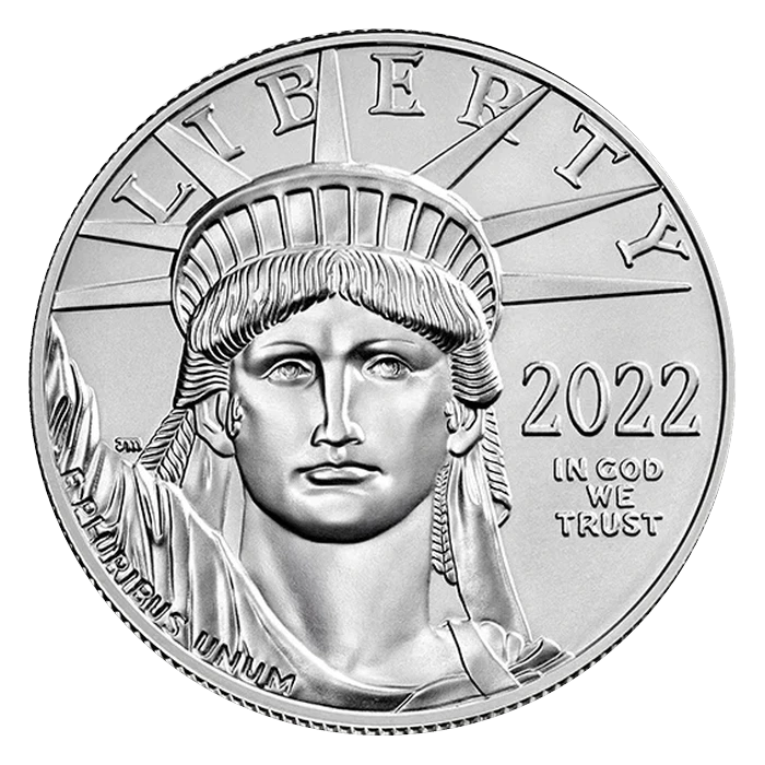 American Platinum Eagle obverse