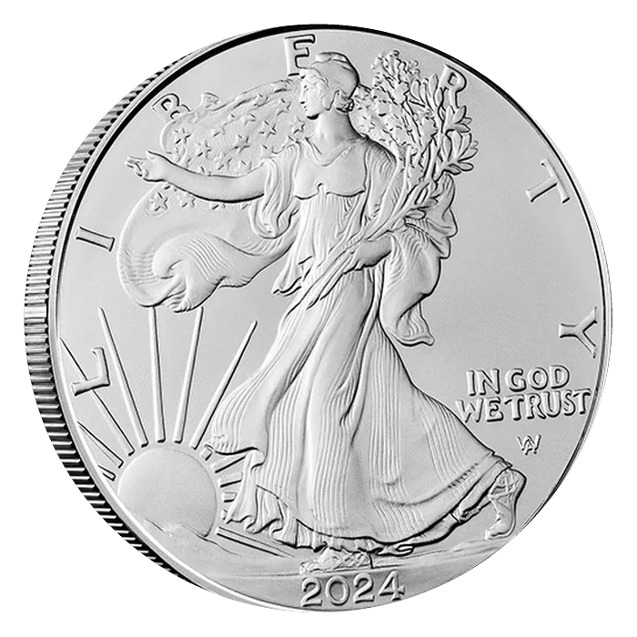 American Silver Eagle obverse